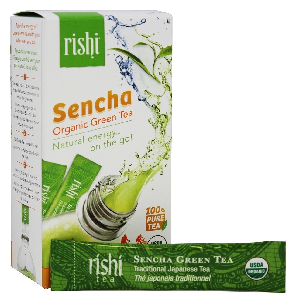 Rishi, Tea Green Sencha Organic, 12 Count Grocery Tea