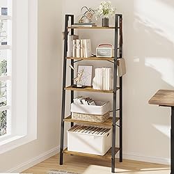 Hzuaneri Ladder Shelf, Bookshelf