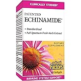 Natural Factors, Echinamide, Echinacea Supplement for Immune and Wellness Support, 60 Softgels