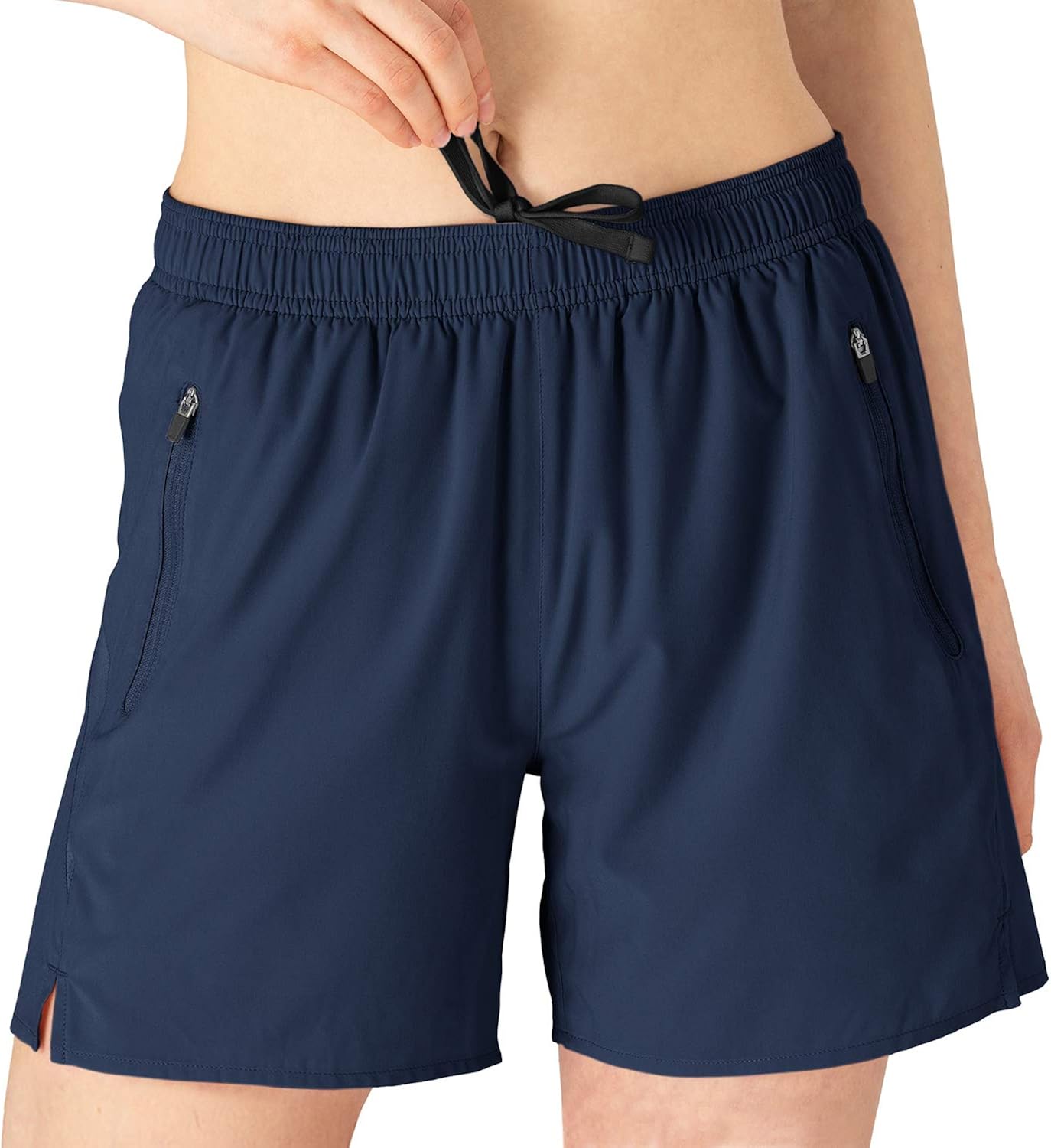 YSENTO Women's Gym Workout Shorts with Brief Liner Quick Dry Running