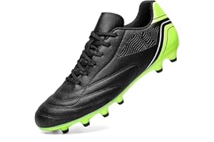 HaloTeam Soccer Shoes Mens Cleats Outdoor Professional Training Turf Football Boots Breathable Athletic Sneaker for AG/FG 6.5 US-11 US