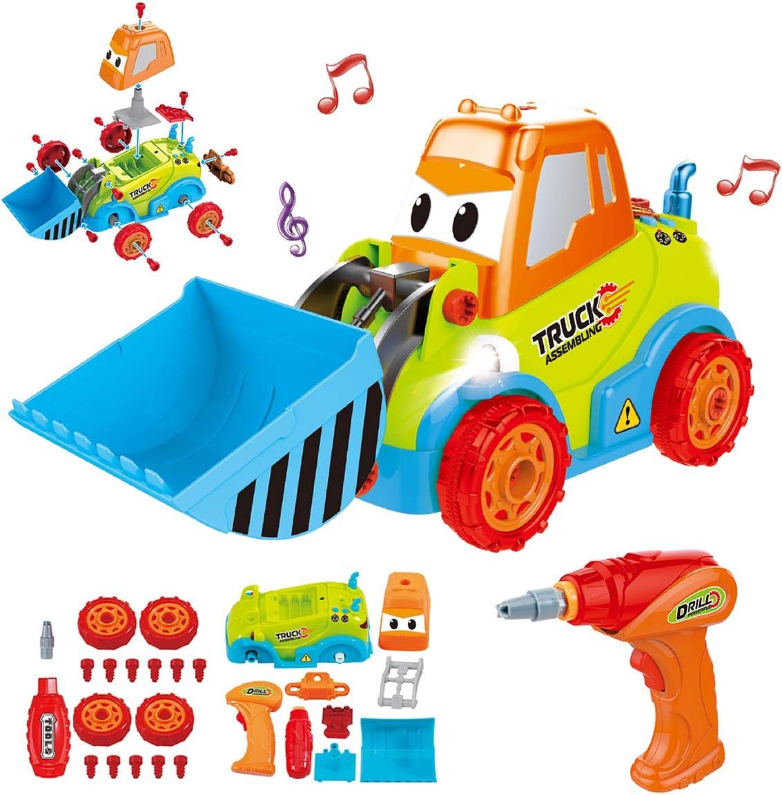 Best take apart toy car with drill