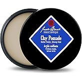 Jack Black - Clay Pomade, 2.75 oz - PureScience Formula, Hair-Sculpting, Natural-Looking Hold, Matte Finish, Buildable Control, Natural Oils, Botanical Extract, Fragrance Free