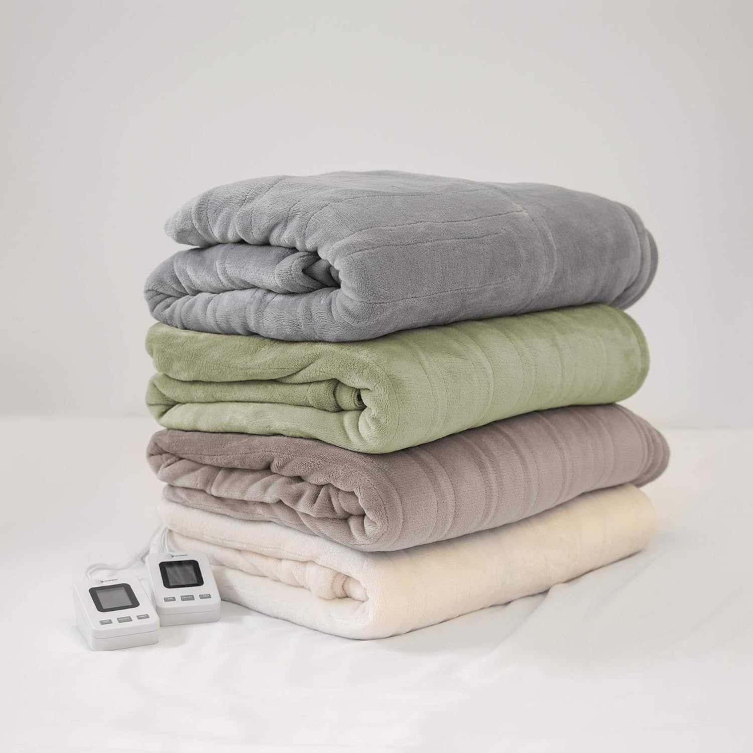 SensorPedic Heated Electric Blanket with SensorSafe, King, Ivory: Home & Kitchen