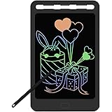 JONZOO LCD Writing Tablets, 8.5 inch Colorful Erasable Doodle Boards, Electronic Drawing Pads with Lock and Pen, Christmas Gi