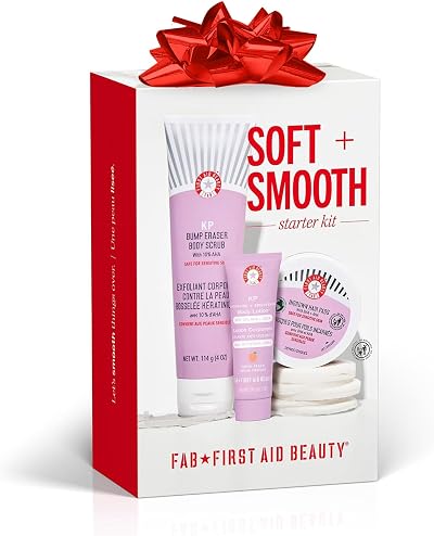 First Aid Beauty Soft & Smooth Starter Kit KP Bump Eraser 10% AHA 114 g