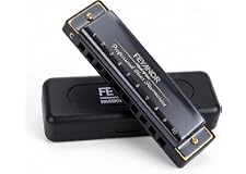 FEYANOR Harmonica Protective Instruction Beginners