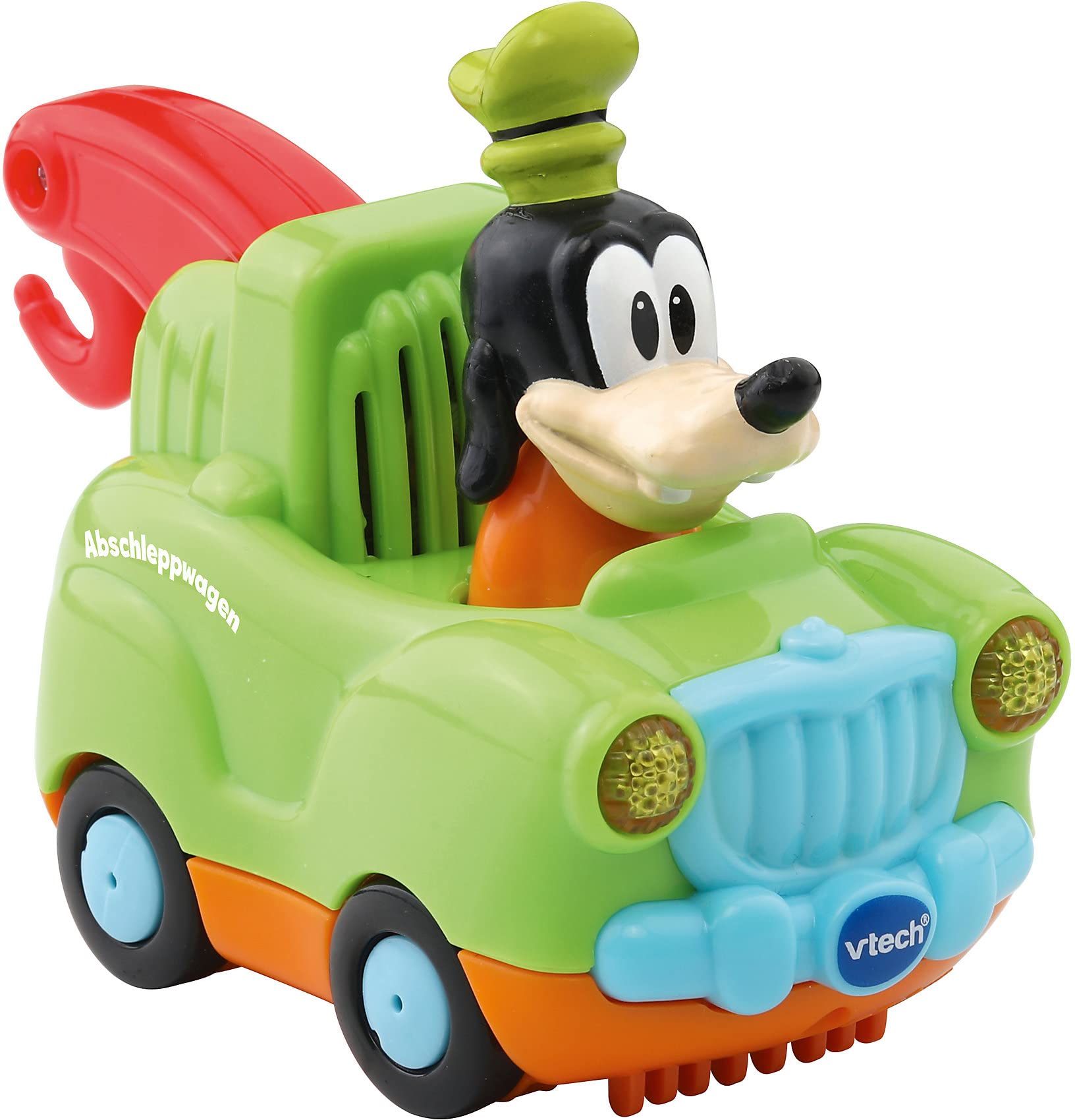 Vtech 80-511304 TUT Baby Goofys Tow Truck Speedster Vehicles Baby Car, 1 Year to 3 Years, Colourful