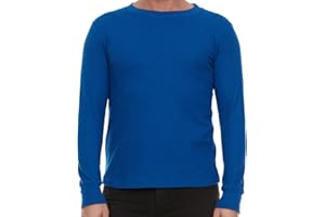 JMR USA INC. JMR Men's Heavy Weight Long Sleeve Waffle Thermal Shirt Crew Neck Top Underwear, Colors, Sizes