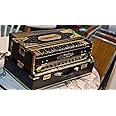 NamasteHimalayas Limited Black Edition 3-Reed 3.75 Octave 9-Scale Changer Harmonium – Premium Craftsmanship Reeds, Best for Kirtan, Meditation, Sound Healing Therapy