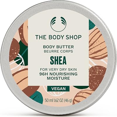 The Body Shop Shea Body Butter Very Dry Skin 50ml NEW Sealed