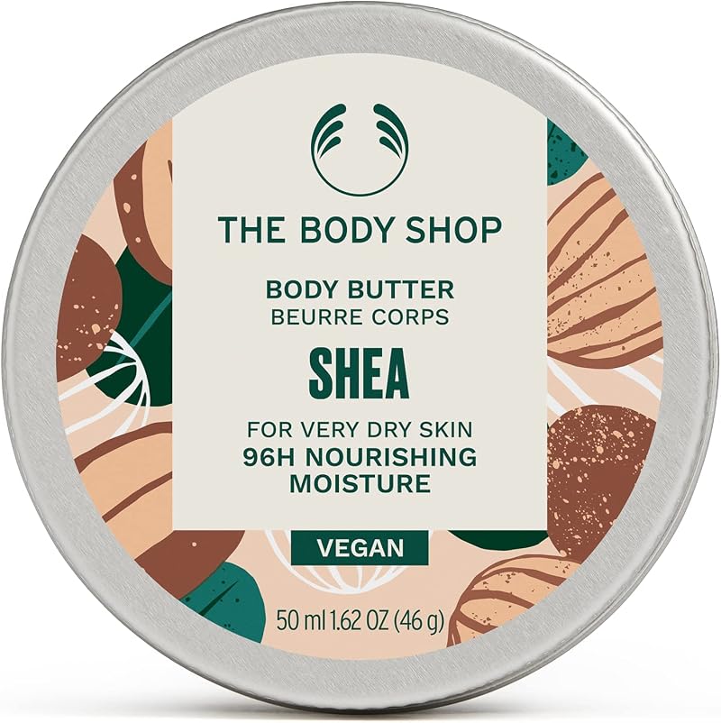 The Body Shop Shea Body Butter Very Dry Skin 50ml NEW Sealed