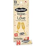 Chapstick Party Favor Lip Balm Gift Pack Toast to Love 10 Sticks 0.15 oz Each