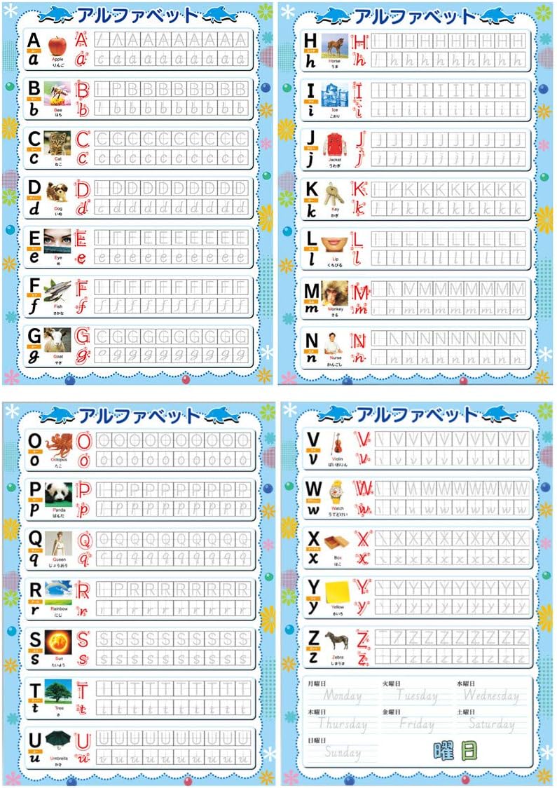 Amazon 何度でも繰り返し練習できる みぞなぞり習字ボード ひらがな カタカナ すうじ アルファベット 書き順付れんしゅうシート マジックペン 子育て 知育玩具 習字 屋内遊具 おもちゃ