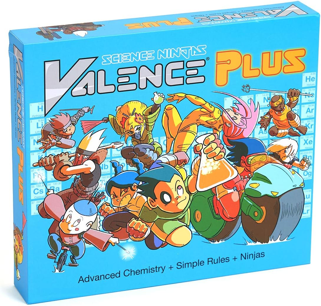 Science Ninjas Valence Plus - Use Real Chemistry to Break Down Your Opponents' Molecules and Be a