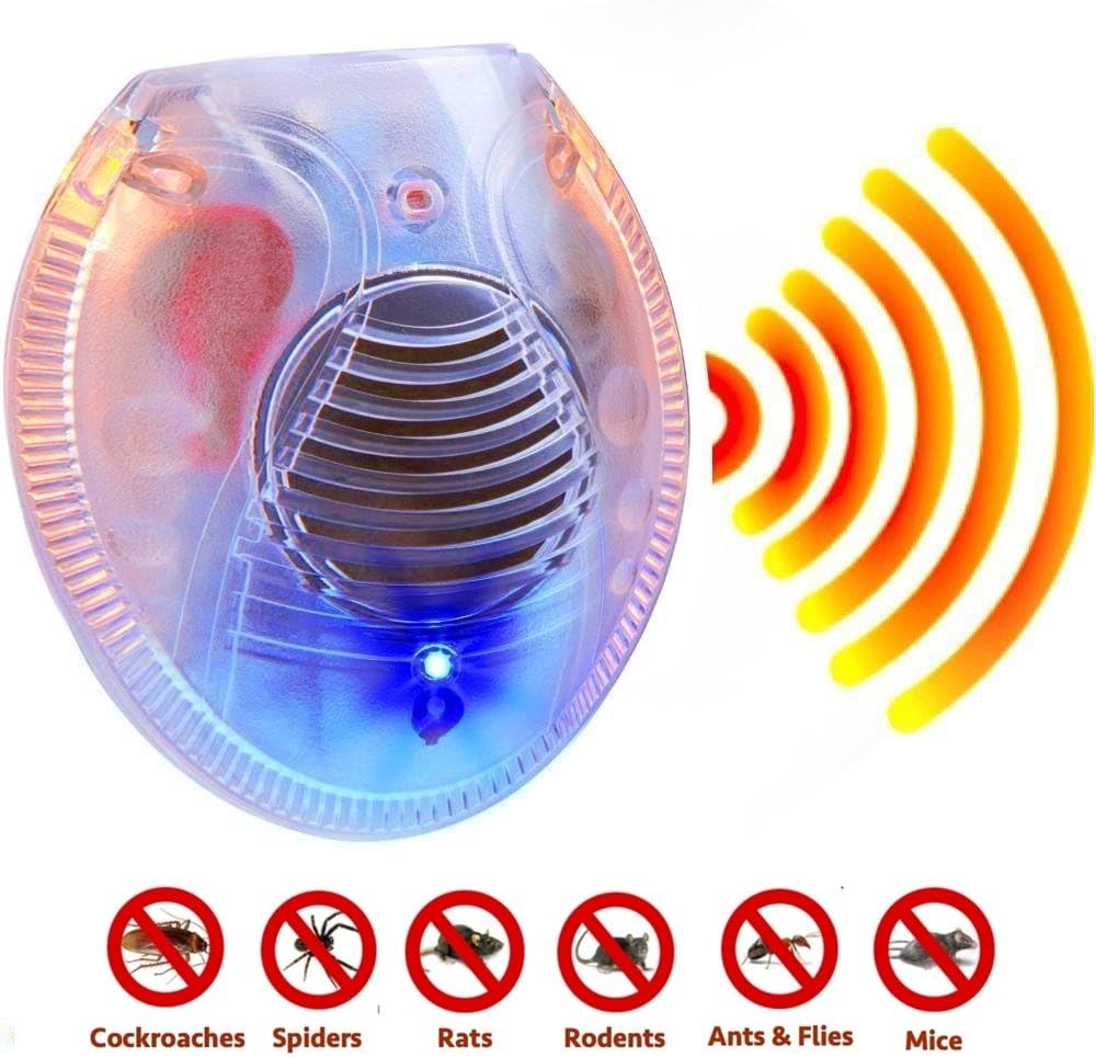 Ultrasonic Spider and Rodent Electronic Plugin Pest Repeller (10 Pack)