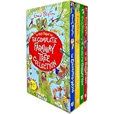 Enid Blyton The Magic Faraway Tree Collection 4 Books Box Set Pack (Up The Faraway Tree, The Magic Faraway Tree, The Folk of the Faraway Tree, The Enchanted Wood)