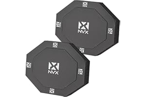 NVX FRING68 2 Piece Universal 6x8” Self Adhesive Foam Speaker Ring Kit with Foam Base Pad