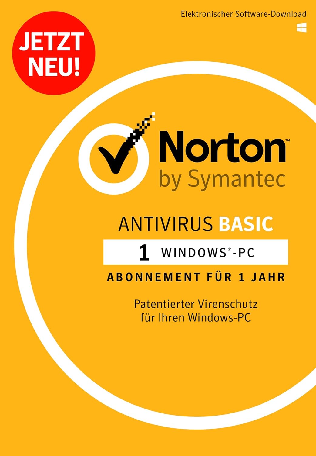 Norton Antivirus Basic 2018 1 Gerät 1 Jahr PC Download