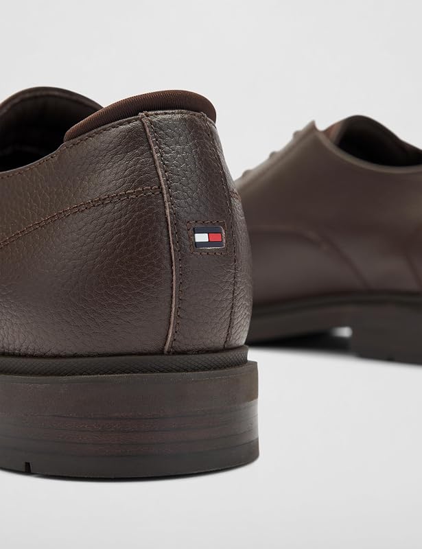 Chaussures Derby Homme Flexible Leather en Cuir Grain Fin, Marron (Cocoa), 46 — photo 7 sur 7
