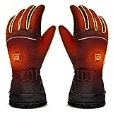 LUWATT Heated Gloves 8H Working Hours Rechargeable