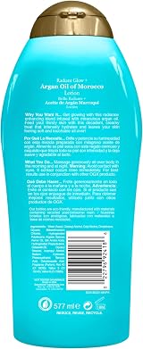 OGX Argan Oil Morocco Extra Hydrating Body Lotion Dry Skin 19.5 fl oz view 8