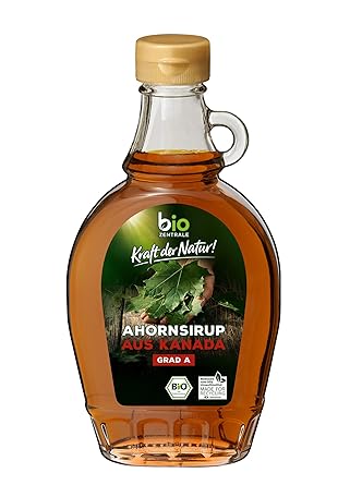 Biozentrale Ahorn Sirup 250 G Amazon De Lebensmittel Getranke