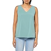 Eddie Bauer Womens Women's Petite Departure Vneck Tank Solid