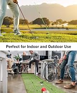 Rhino Valley Golf Alignment Sticks 2 Pack Collapsible Practice Rods 48in view 5
