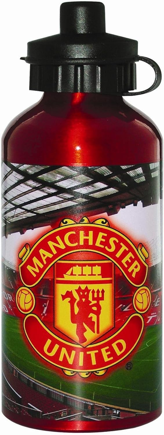 Manchester United Water Bottle - Red, Size 500Ml: Amazon.co.uk: Sports