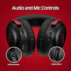 HyperX Cloud III Wireless – Gaming Headset for