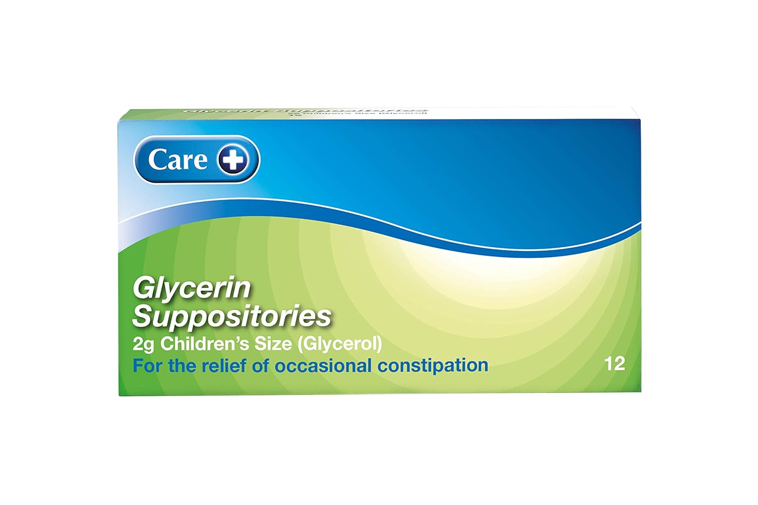 Care Children Constipation Relief Suppositories, Glycerin Suppositories 12S (2g Glycerol