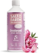 Salt Of The Earth Peony Blossom Natural Deodorant Spray Refill 500ml