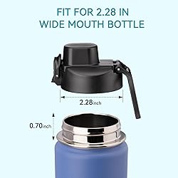 Soledea Auto Flip Lid for Hydro Flask Wide