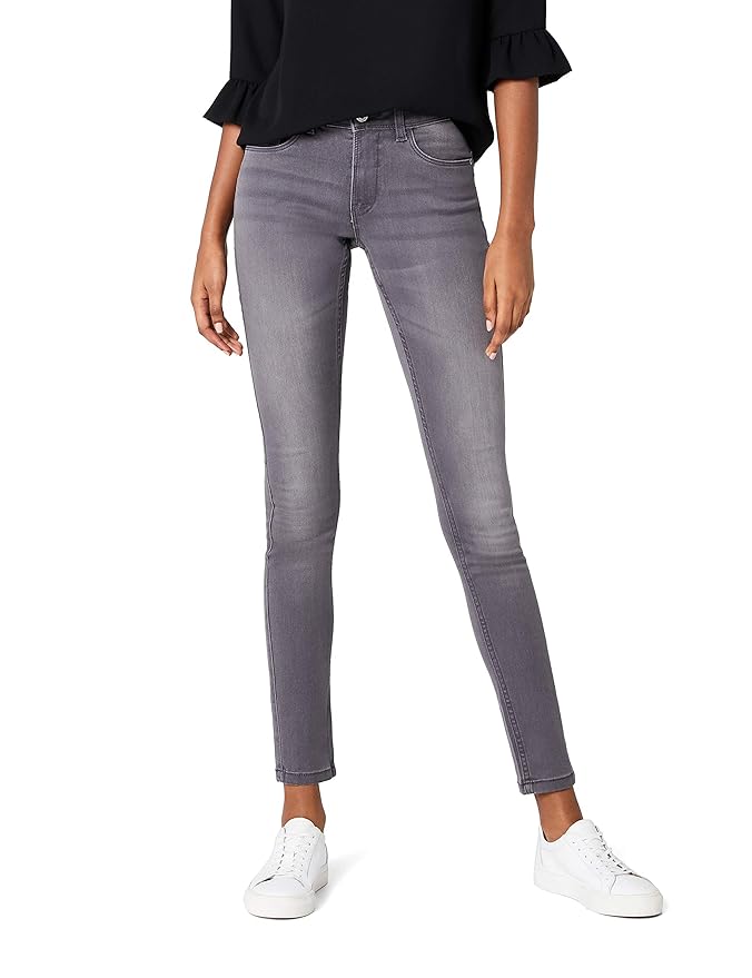 ONLY Damen Skinny Jeans Ultimate Soft Reg. Grey Noos 15090585