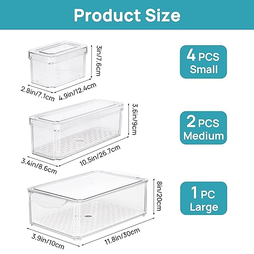 Vtopmart Pack Fridge Organizer and Pack Breastmilk Storage