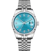 BUREI Men's Automatic Watches Luxury Stainless Steels Waterproof Watches for Men Gifts for Men