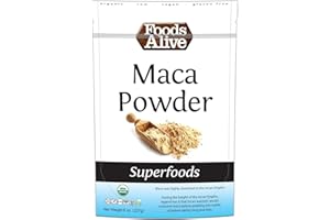 Foods Alive Organic Maca Powder, 8 Oz (Pack of 2)