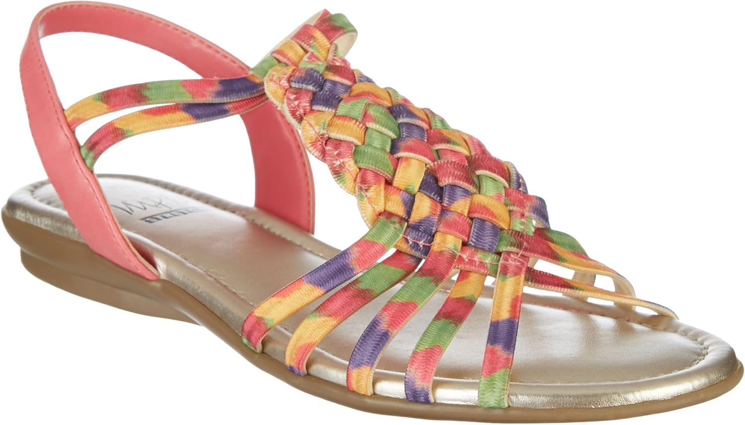 Amazon.com | Impo Womens Beatrice Pink Multi Sandals | Shoes