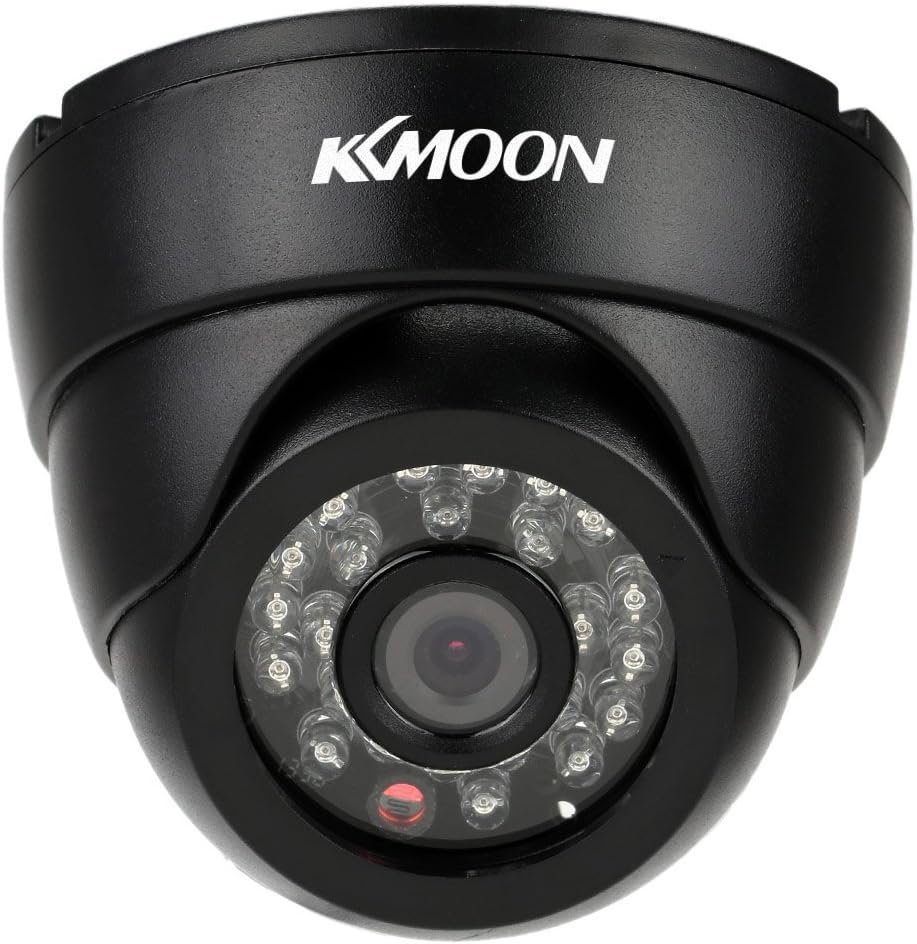 KKmoon Indoor Camera,Security Camera,2.8mm 720P Security Surveillance CCTV Indoor Camera,Analog Camera24pcs IR IR LEDs for Night View,Super Wide Angle,NTSC System,Home Security System