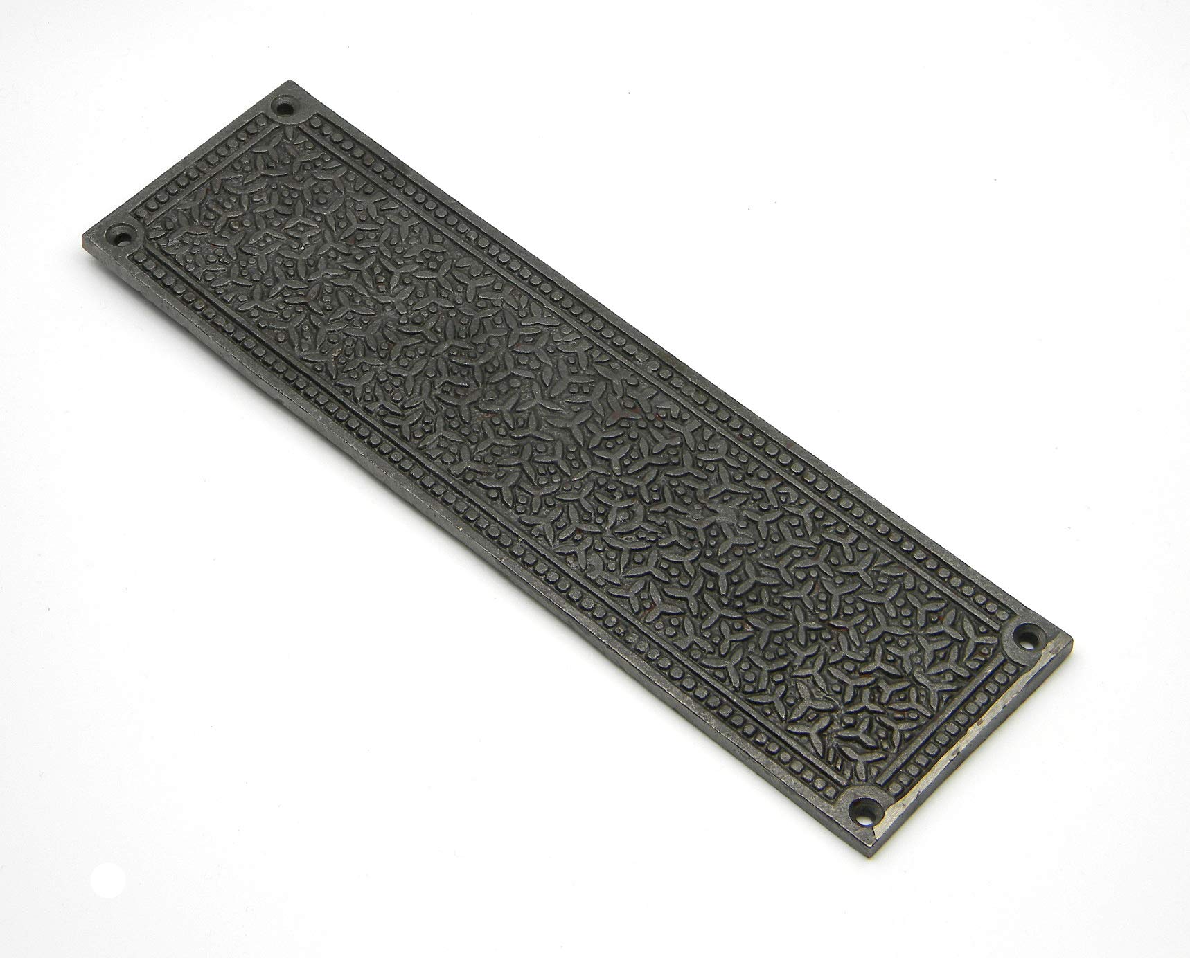 Cast Iron Push Plate/Finger Plate Inca Design