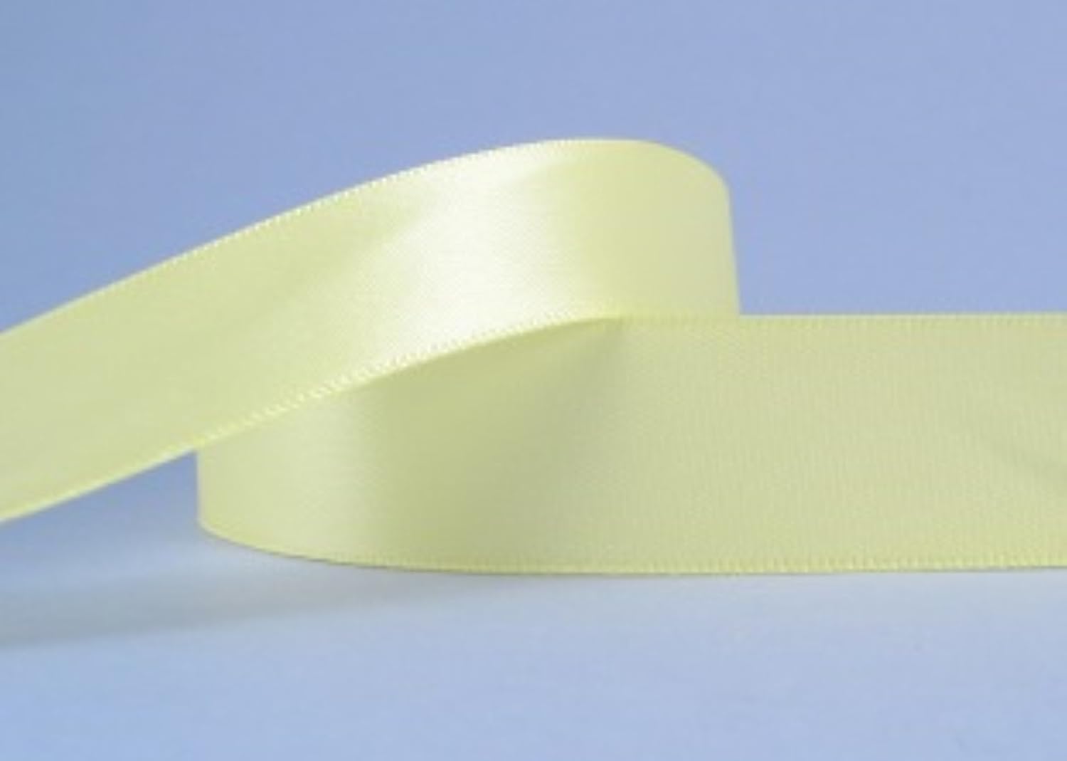 Pale Yellow Satin Ribbon 38mm Wide 5 Meter GCS London Amazon.co