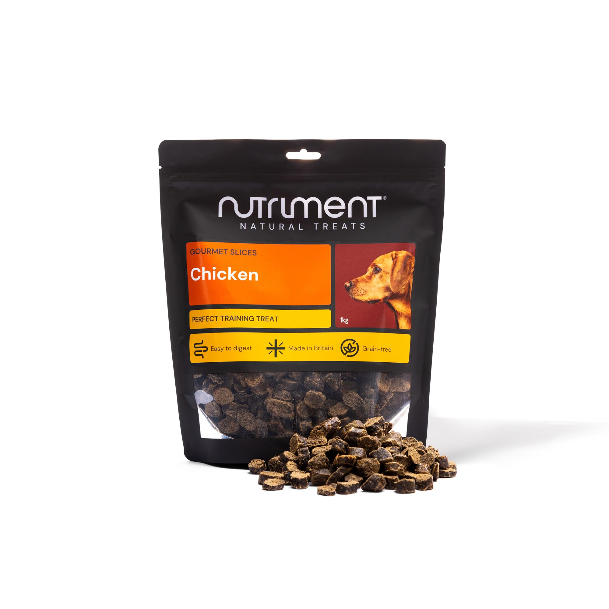 Natural Treats Gourmet Slices Chicken (1kg) British Made Grain Free Training Treats