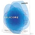 D'Addario Helicore Violin String Set, 1/2 Scale, Medium Tension