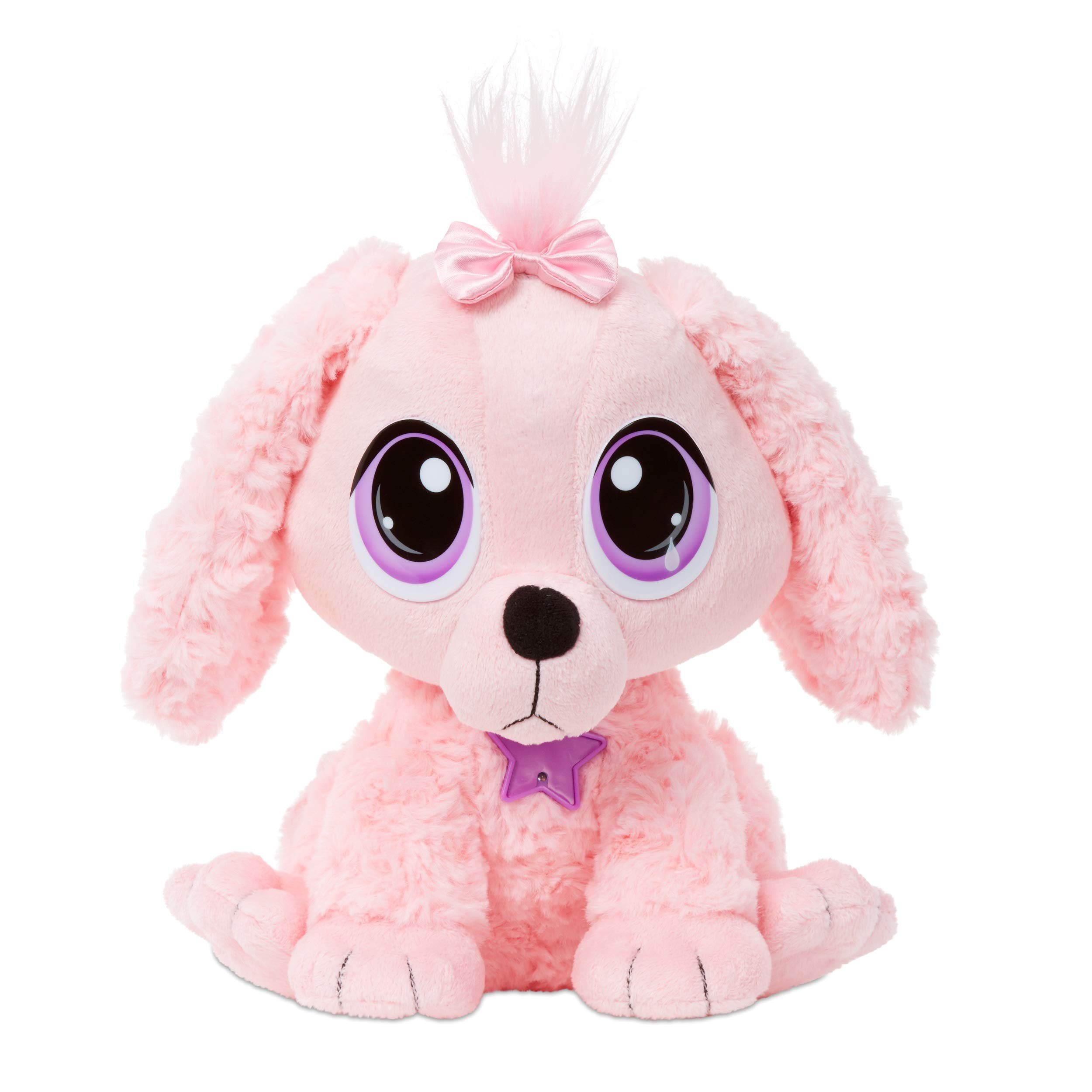 little tikes Rescue Tales Adoptable Pet Pink Poodle - Interactive, Cuddly, Plush, Pet Toy with Motion & Sounds - Includes Custom Doghouse, Collar, Tag, & More - Collectible - Ages 3+ Years, 656743E5C
