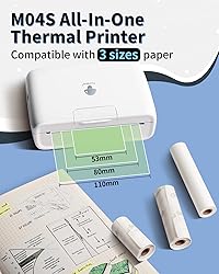 Phomemo M04S Bluetooth Portable Printer-Thermal