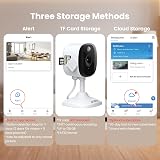 AOQEE Outdoor Security Camera 2K 3MP IP65 WiFi Alexa Night Vision view 6