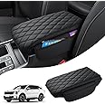 Autorder Center Console Cover for 2021-2024 2025 Kia Sorento Accessories Armrest Cushion Cover Nappa Leather Middle Console Covers Sorento Console Cushion Pad Anti-Scratch