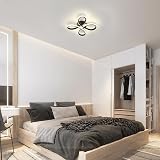 Comely Modern LED Ceiling Light 30W 3375LM 4500K 30cm Black view 2