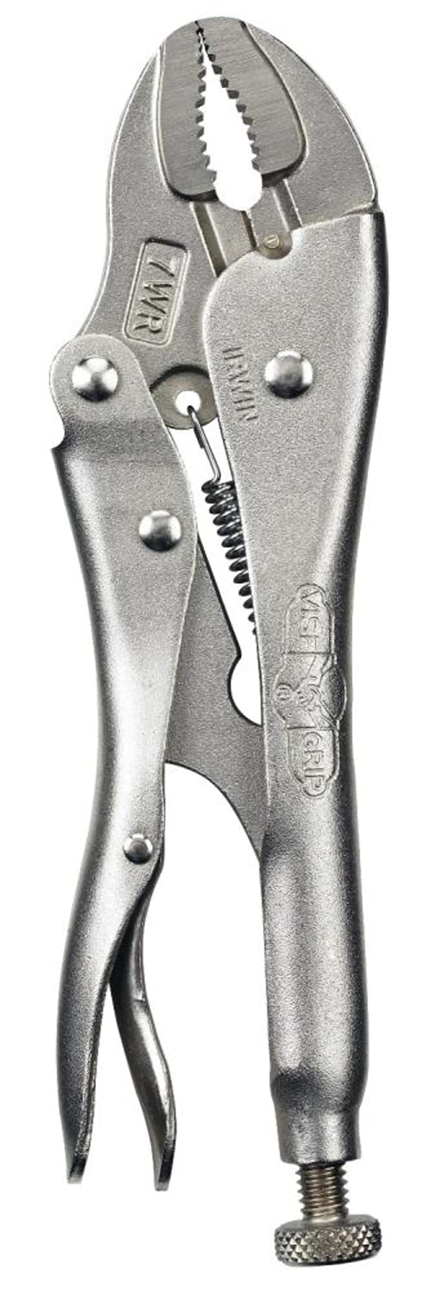 IRWIN Vise-Grip Original Locking Pliers with Wire Cutter, Curved Jaw, 7-Inch (702L3)